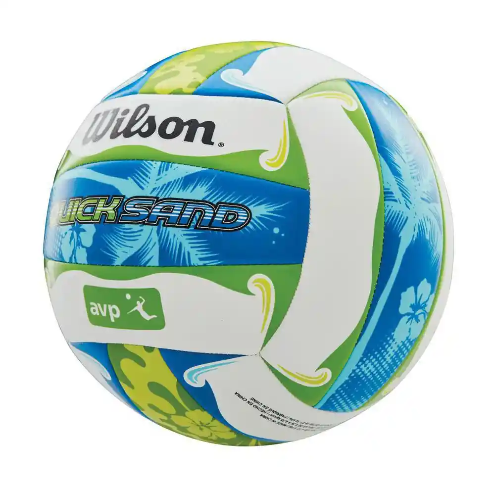 Wilson Balón Voleibol Quicksand Aloha Azul y Verde