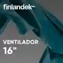 Finlandek Ventilador 3 en 1 de 16P Negro