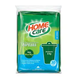 Home Care Bolsa Verde Para Residuos Ordinarios 53 x 52 cm