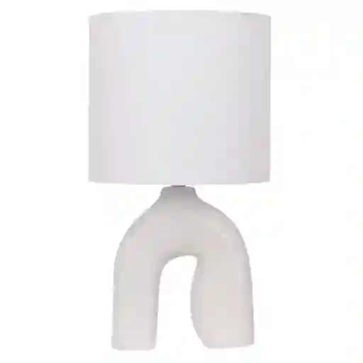 Abitare Lámpara Mesa Curvy Blanco 1 Luz