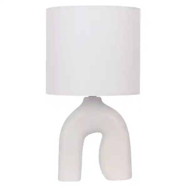Abitare Lámpara Mesa Curvy Blanco 1 Luz