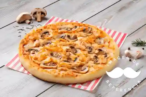 Pizza Pollo- Champiñones