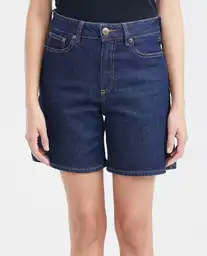 Short Femenino Azul Dark Ultra Oscuro Talla 6 Chevignon