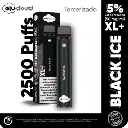Glucloud Vape Black Ice XL / 2500 Puff