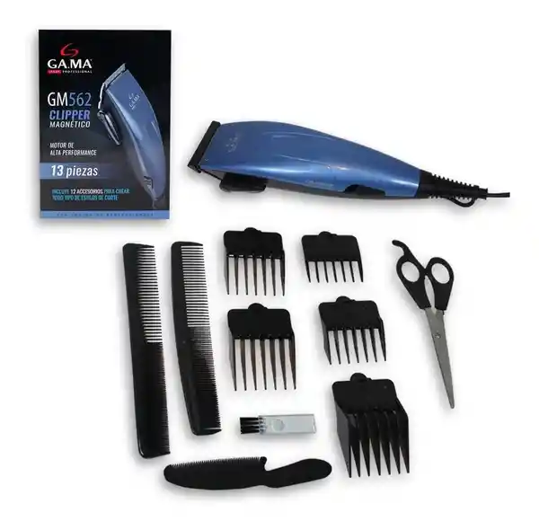 Gama Cortadora de Pelo Italy Gm 562 13 Azul 220v