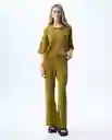 Camiseta Mujer Verde Talla M 601G015_VER170836 Americanino