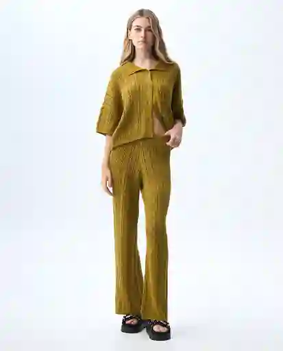 Camiseta Mujer Verde Talla M 601G015_VER170836 Americanino