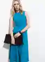 Vestido Nicole Azul Talla S Mujer Mango