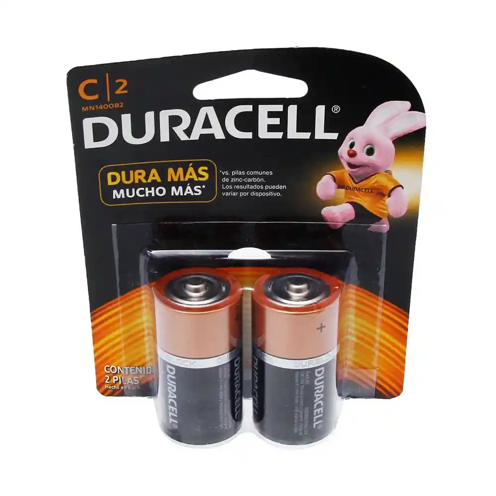 Duracell Tipo C X2