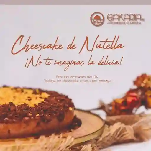 Cheesecake de Nutella