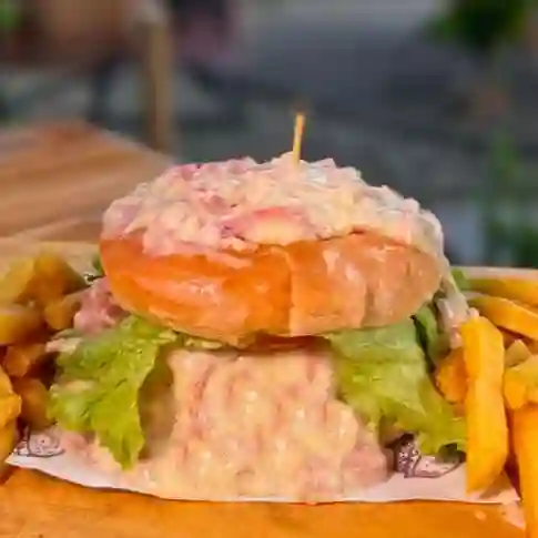 Hamburguesa Carbonara