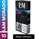 L&M Purple​ x 10 Cigarrillos