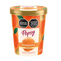 Popsy Helado Cremoso Sabor Mandarina Gourmet