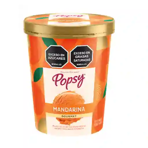 Popsy Helado Cremoso Sabor Mandarina Gourmet