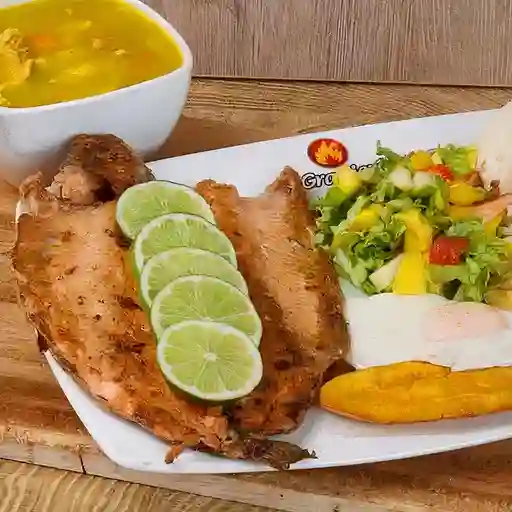 Bandeja con Trucha