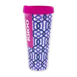 Igloo Vaso Trellis Rosado de 22 Oz 00070028