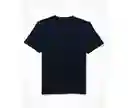 Camiseta Azul Talla Small Hombre American Eagle
