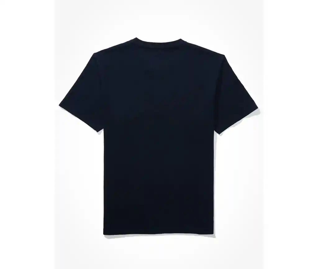 Camiseta Azul Talla Small Hombre American Eagle