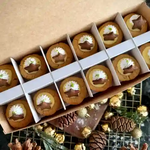 Christmas Cookie Cups X 12