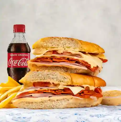 Italianísimo + Papas + Bebida