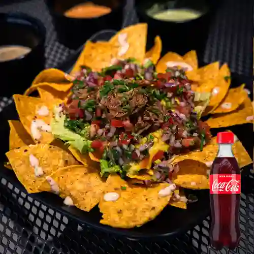 Combo Nachos Especiales + Coca Cola 400