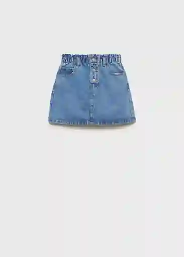 Falda Cindy1 Tejano Medio Talla 12 Niñas Mango