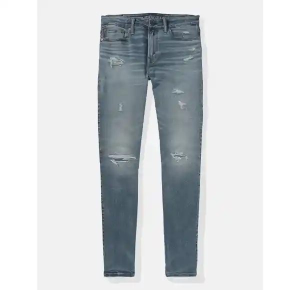 Jean Slim Hombre Azul Talla 30 x 30 American Eagle