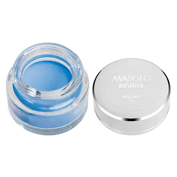 Masglo Polvo Acrílico Neón Azul 5 g