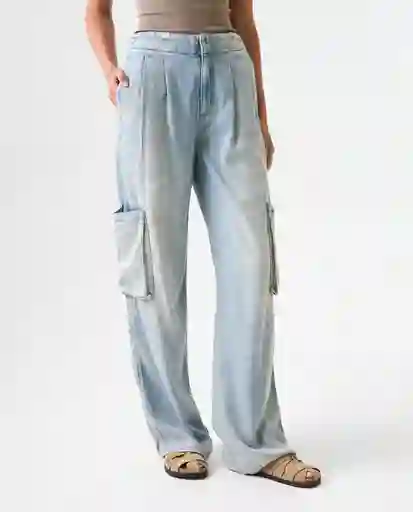 Jean Mujer Azul Talla 10 332G917_AZU114604 Americanino