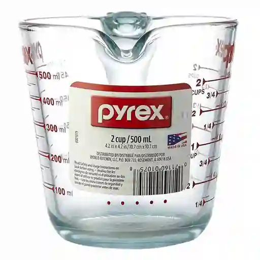 Pyrex Vaso Medidor 500 mL