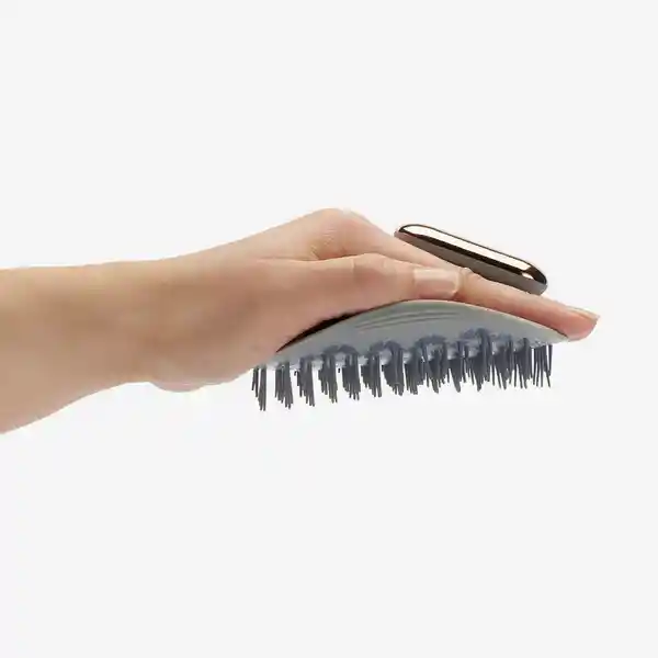 Manta Hair Cepillo Masajeador Para Peinar Gris