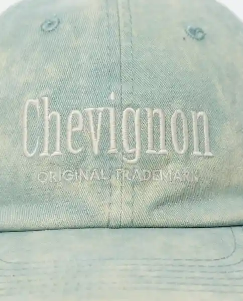 Gorra Acid Wash Legacy Gris Puro Claro Talla M Chevignon