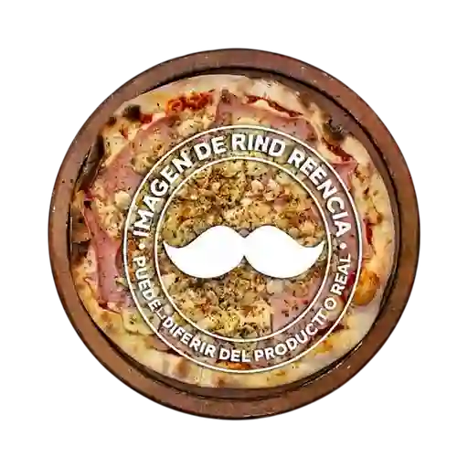 Pizza de Pollo con Champiñones