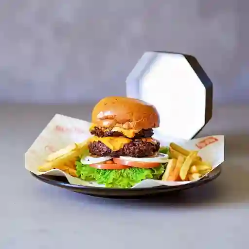 Combo Hamburguesa Doble Sencilla