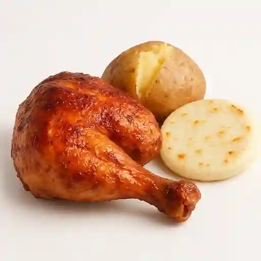 1/4 de Pollo Asado