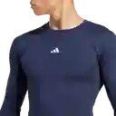 Adidas Camiseta Tf Ls Tee Entrenamiento Hombre Azul Talla S