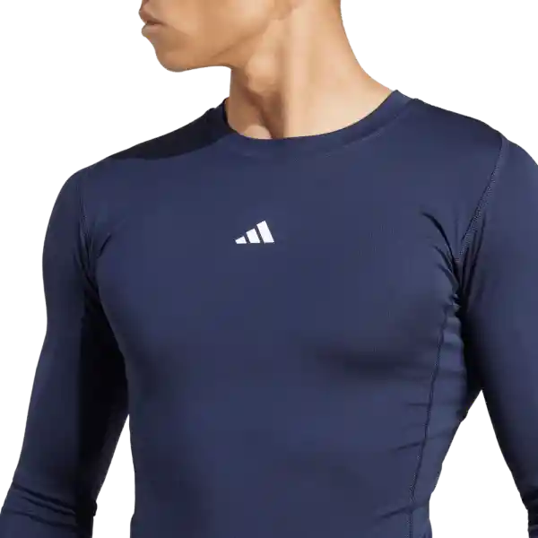 Adidas Camiseta Tf Ls Tee Entrenamiento Hombre Azul Talla S