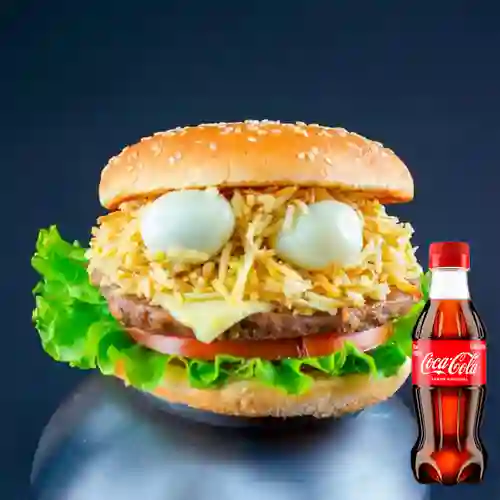 Combo Hamburguesa Callejera + Coca Cola Original 250ML