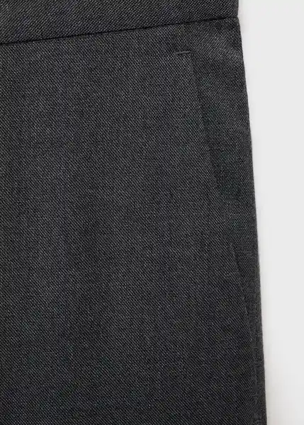 Pantalón Milan Gris Talla 46 Hombre Mango