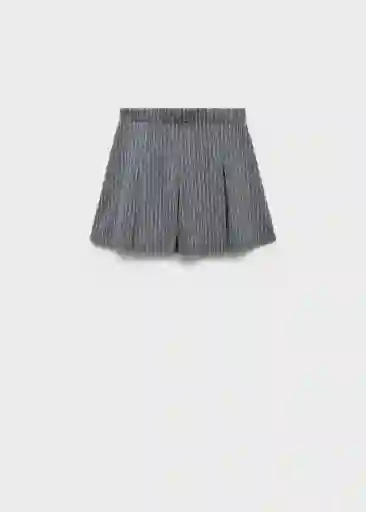 Falda Lola Gris Medio Vigoré Talla 06 Niñas Mango