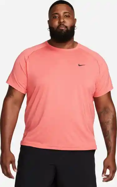 Nike Camiseta Df Ready Ss Para Hombre Rojo Talla M