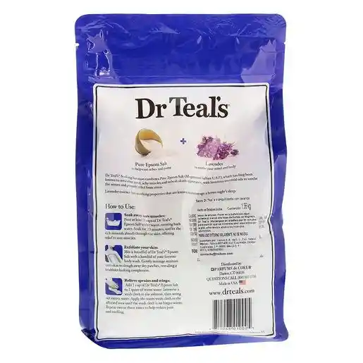 Sal de Epsom Dr Teals Lavanda