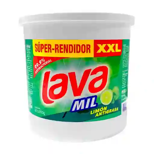 Lava Mil Lavaloza Crema Limón