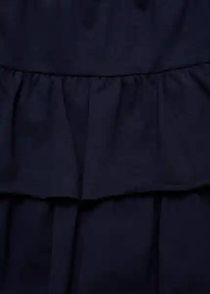 Falda Sindy Navy Talla 06 Niñas Mango