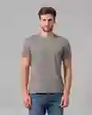 Camiseta Hombre Beige Talla M 101G005 Rifle