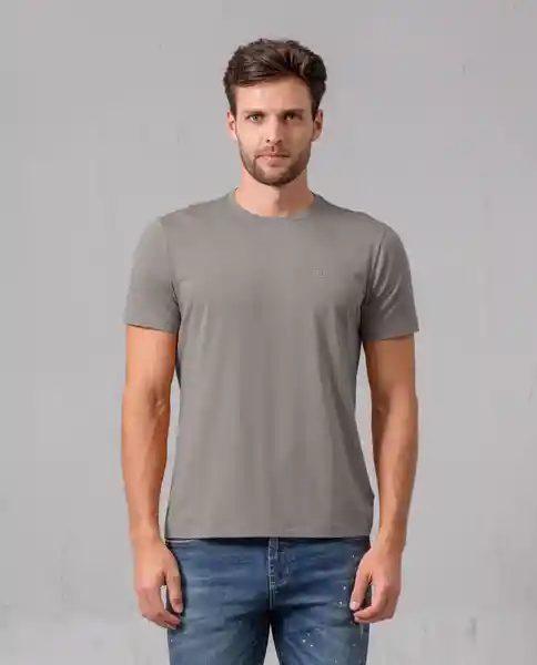 Camiseta Hombre Beige Talla M 101G005 Rifle