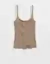 Camiseta Aerie Beige Talla Medium 3930676 American Eagle