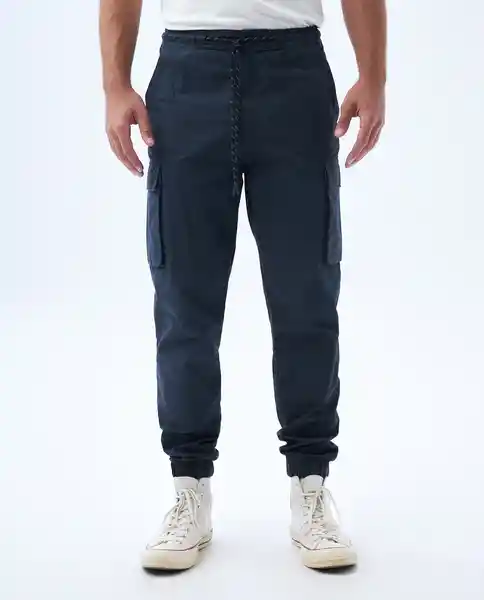 Pantalón Hombre Azul Talla 36 832F001 Americanino