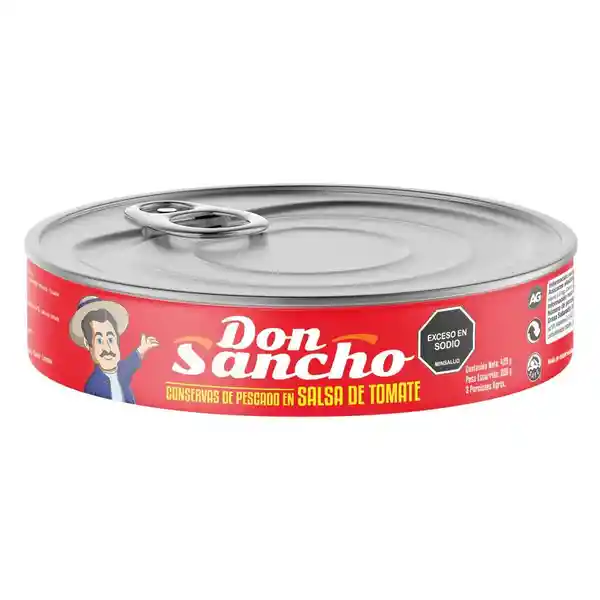 Don Sancho Conserva Pescado en Salsa Tom Ovalado