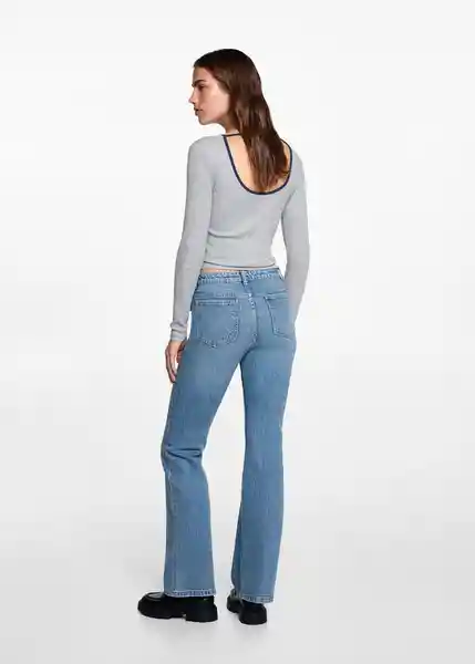 Jean Longf Tejano Oscuro Talla 19 Niños Mango